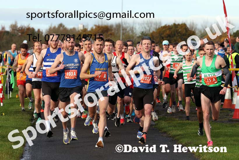 The 2023 Norman Woodcock Road Relays, Newcastle Racecourse, Gosforth, Newcastle.  Photo: David T. Hewitson/Sports for All Pics